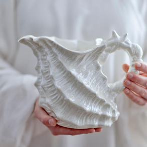 Shellie Kande I Hvid stent�j | Bloomingville