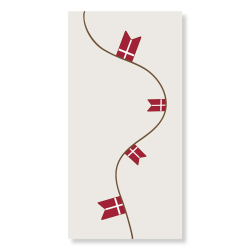 Servietter med Flag fra Speedtsberg l 16 stk