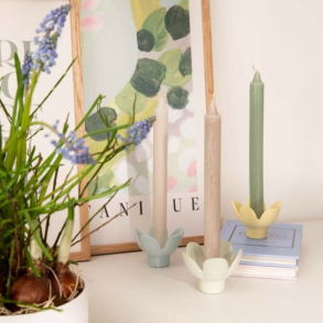 Lysestage l Blomst l Bl l Stentj l Indretning l Rder l