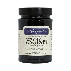 Marmelade med bl�b�r og havtorn | Hybengaarden