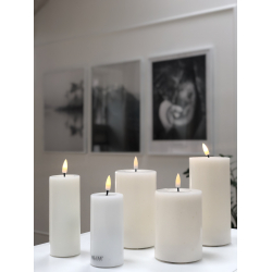 LED lys l Deluxe Homeart l Cream l D7,5 x H10