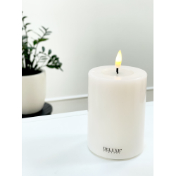 LED lys l Deluxe Homeart l Cream l D7,5 x H10