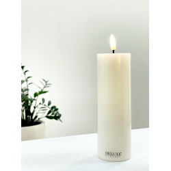 Led lys l Deluxe homeart l Creme l D5 x H15