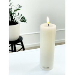 Led lys l Deluxe homeart l Creme l D5 x H15