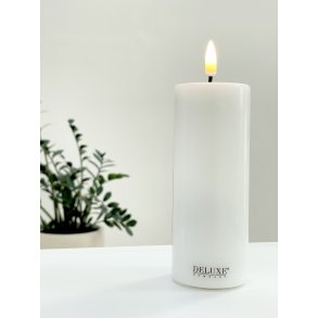 LED Lys l Deluxe Homeart l hvid l D5 x H12,5