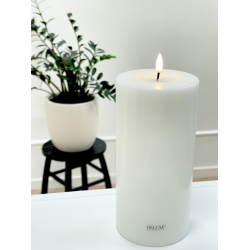 LED Lys l Deluxe Homeart l Hvid l D10 x H20