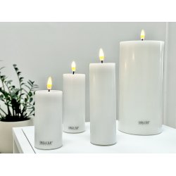 LED Lys l Deluxe Homeart | Hvid | D5 x H15