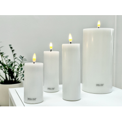 LED Lys l Deluxe Homeart l Hvid l D10 x H20