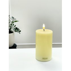 LED Lys l Deluxe Homeart | Gul | D7,5 x H12,5