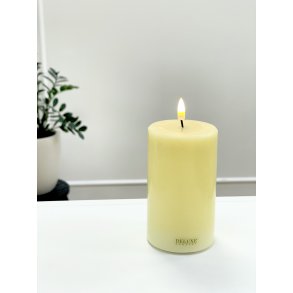 LED Lys l Deluxe Homeart | Gul | D7,5 x H12,5