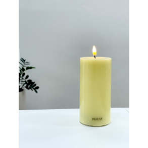 LED Lys l Deluxe Homeart l Gul | D7,5 x H15