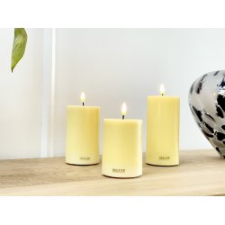 LED Lys l Deluxe Homeart l Gul | D7,5 x H15