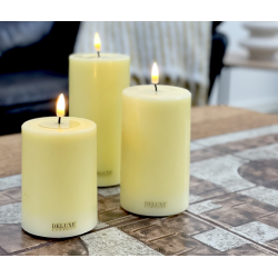 LED lys l Deluxe Homeart | Gul | D7,5 x H10