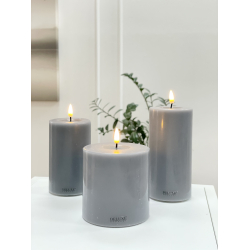 LED lys l Deluxe Homeart l Gr l D7,5 x H15