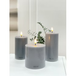 LED lys l Deluxe Homeart l Gr� l D10 x H10