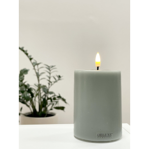 Salvie Green LED Bloklys D7,5 x 10  Deluxe Homeart