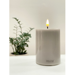 Deluxe Homeart | Bloklys | Sand | D7,5 x H10