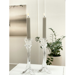 LED lys l Deluxe Homeart l Kronelys l Sand 2 stk. D2 x H15