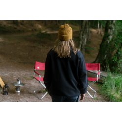 Halfzip wall of wonder patch sweatshirt | LAKOR