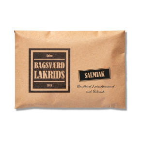 Salmiak lakridsplade 160g I Bagsv�rd Lakrids