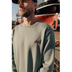 Crewneck | Mini red maxi sweatshirt | LAKOR