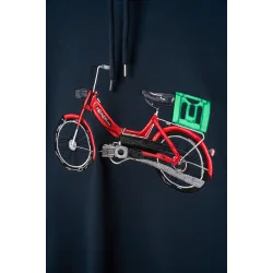 Hoodie | Red maxi | Lakor | Puch maxi hoodie