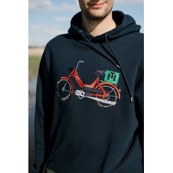 Hoodie | Red maxi | Lakor | Puch maxi hoodie