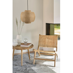 Lampe l Villa Collection Vinka Pendel Dia 30 x 28 cm Natur