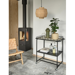 Lampe l Villa Collection Vinka Pendel Dia 30 x 28 cm Natur