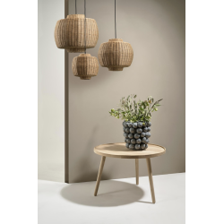 Lampe l Villa Collection Vinka Pendel Dia 30 x 28 cm Natur