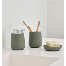 Zone Denmark Nova Sbedispenser Dia 8 x 11,5 cm 0,25 liter Olive green