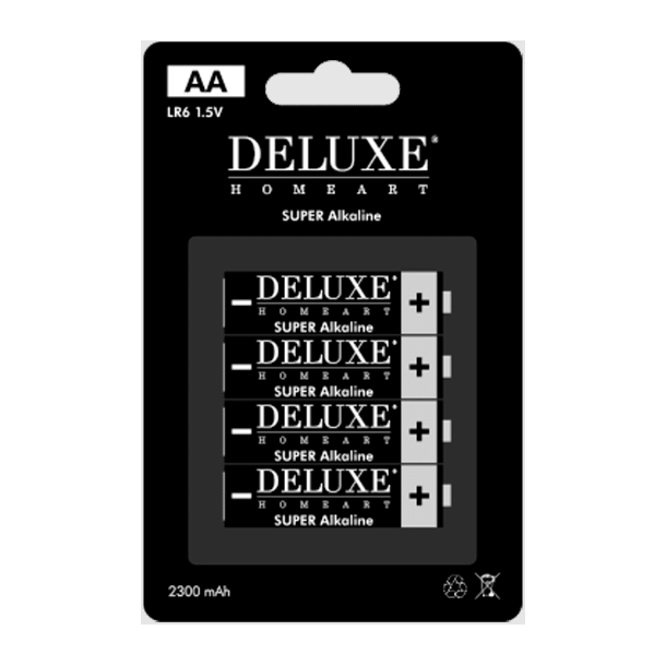 Batterier l Deluxe Homeart l AA
