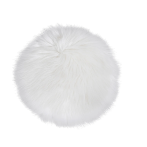 Hynde l Imiteret lammeskind l Hvid l House Nordic 