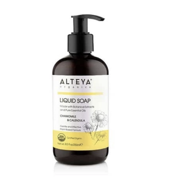 Flydende hndsbe l Alteya l kologisk l Chamomile &amp; Calendula 