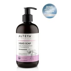 Flydende hndsbe l Alteya l kologisk l Geranium &amp; Rose