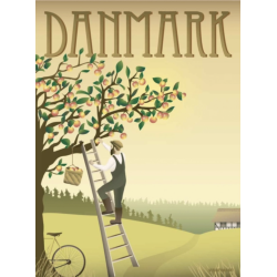 Plakat l Vissevasse l bletret l Danmark l 30x40