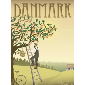 Plakat l Vissevasse l bletret l Danmark l 30x40