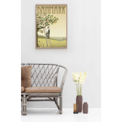 Plakat l Vissevasse l bletret l Danmark l 30x40