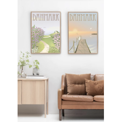 Plakat l Vissevasse Danmark l Syrenerne l 50 x 70