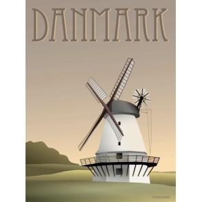 Plakat l Vissevasse Danmark l Mllen l 30 x 40