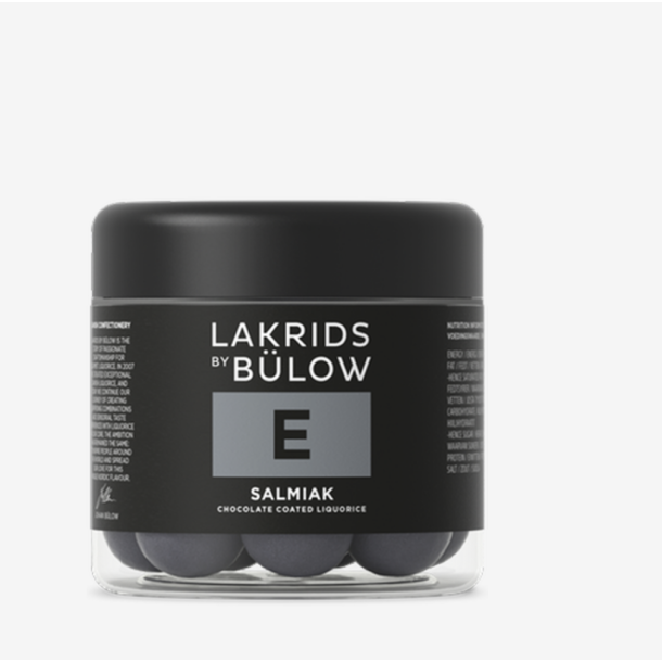 Lakrids l Lakrids by blow l Salmiak l E l 125g