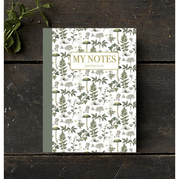 Noteshfte l Grn l Lille Mnster l Koustrup &amp; co. 