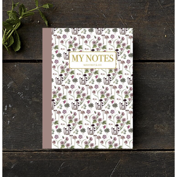 Notesh�fte l Lyser�d l Lille m�nster l Koustrup &amp; co. 