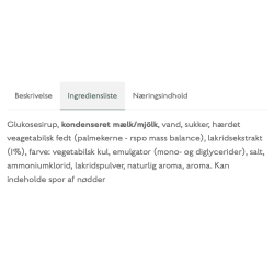 Karameller l Karamel kompagniet l Lakrids &amp; flde med sydesalt l 138g