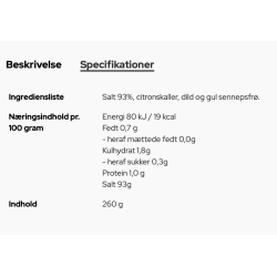 Salt l Fiskesalt l Hr. Skov l Danmark