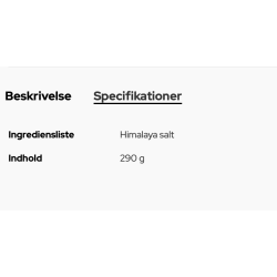 Salt l Himalaya Salt l Hr. Skov l Danmark l 