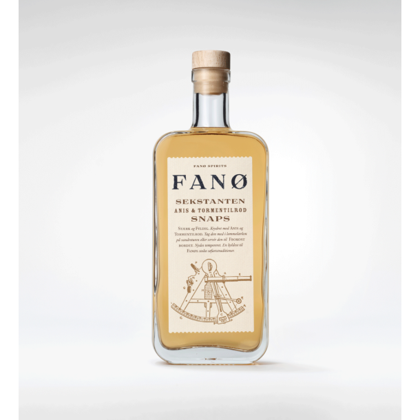 Snaps l Fan Snaps l Sekstanten l Anis &amp; tormentilrod l 50cl l