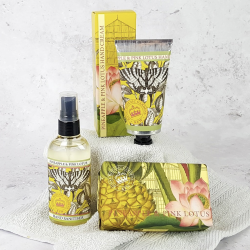 Hnd creme l Hand cream l Pineapple &amp; Pink lotus l 75ml l Vegan l Kew Gardens l 
