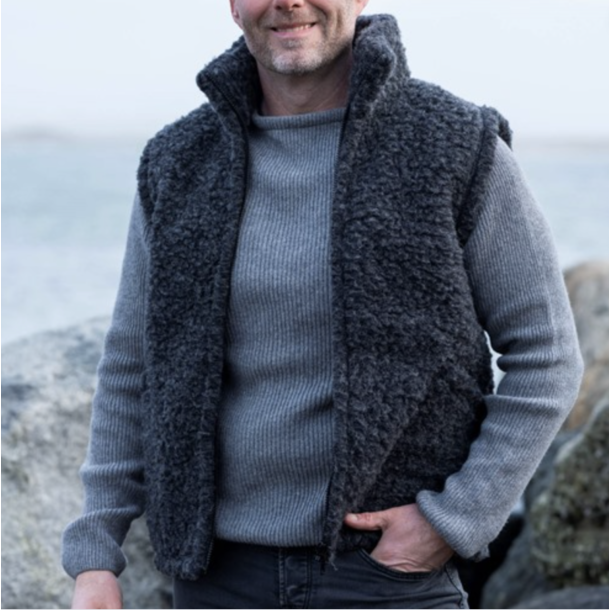 Vest l Bodywarmer l Woolwear of scandinavian l 100% Merinould l 