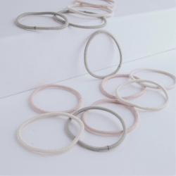 Elastikker l 12 stk l PARSA Beauty l Bamboo l Hr l 